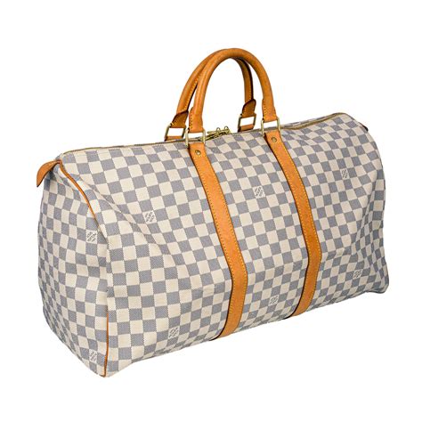 white louis vuitton duffle bag|louis vuitton duffle bag 50.